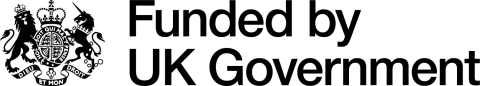 Funded by UK government logo